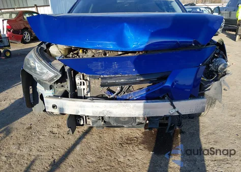 2019 Hyundai Ioniq Hybrid Blue из США, поврежденный, VIN KMHC65LC4KU110880